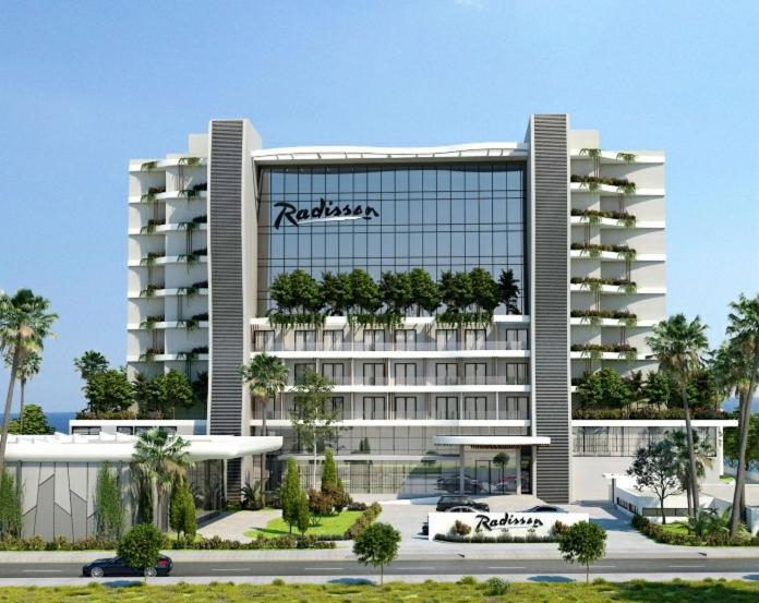 Palm Beach Apartment Oroklini Exterior foto